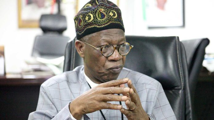 FG know where kidnappers are, only being careful –Lai Mohammed