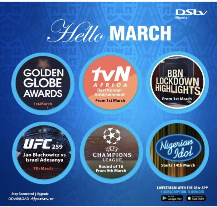 Nigerian Idol, BBNaija highlights, K-Drama & more on DStv this March!