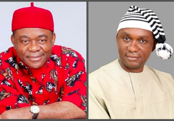 EFCC arrests ex-governor Orji and son at airport