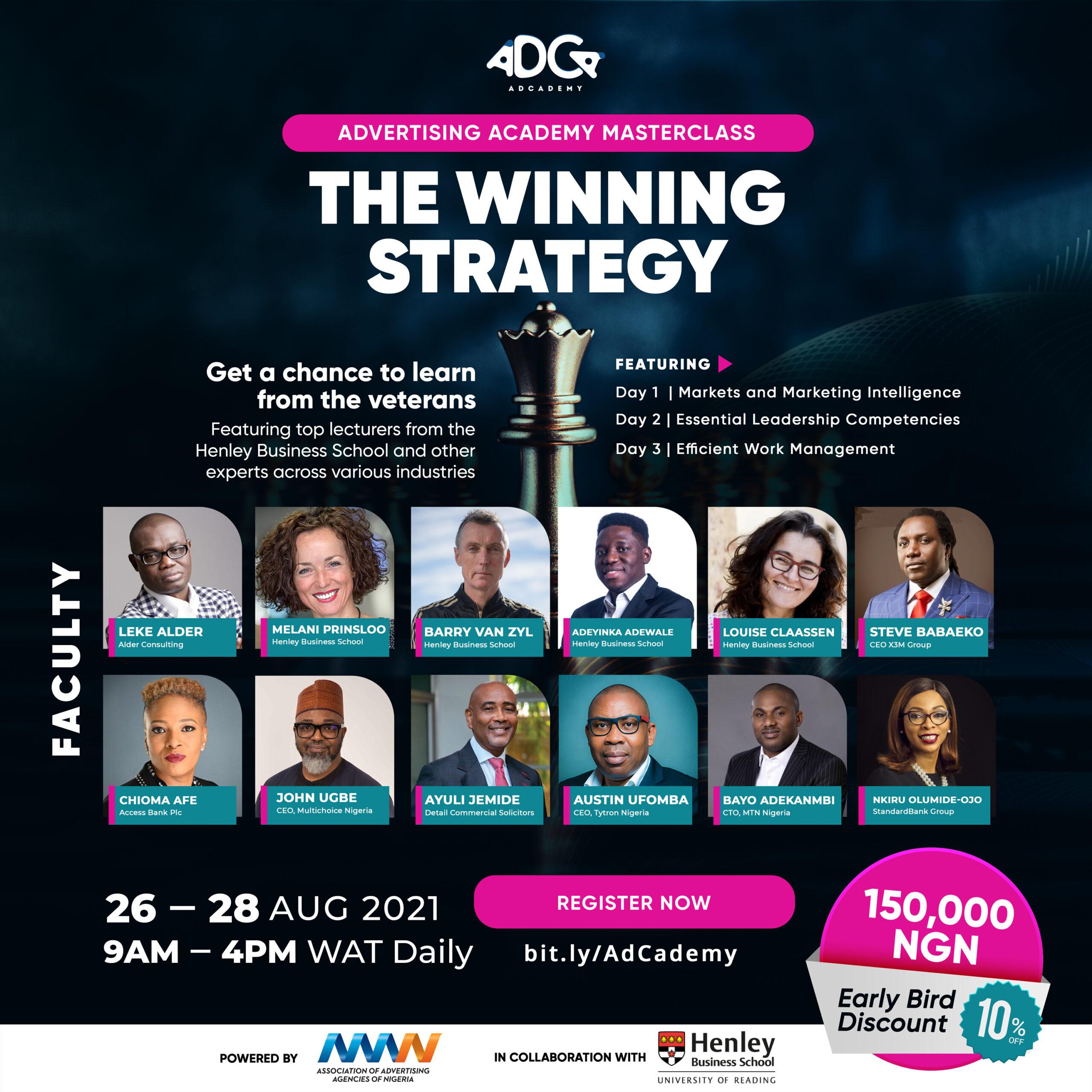 AAAN, AdCademy announce 10% discount for early Masterclass registration