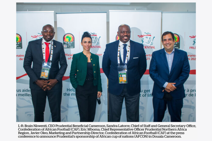 Prudential announces Africa Cup of Nations 2021 sponsorship