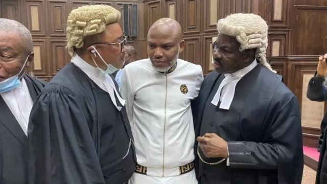 FG's request to appeal Nnamdi Kanu's release is approved by the S'court