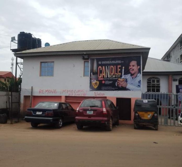 Anambra govt marks Odumeje’s church for demolition