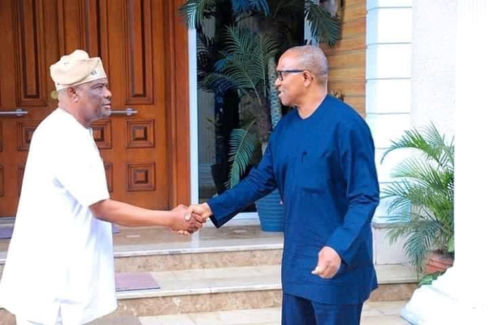 Panic in PDP as Peter Obi meets with Wike in Rivers