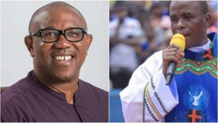 Mbaka remains my father in faith, says Peter Obi