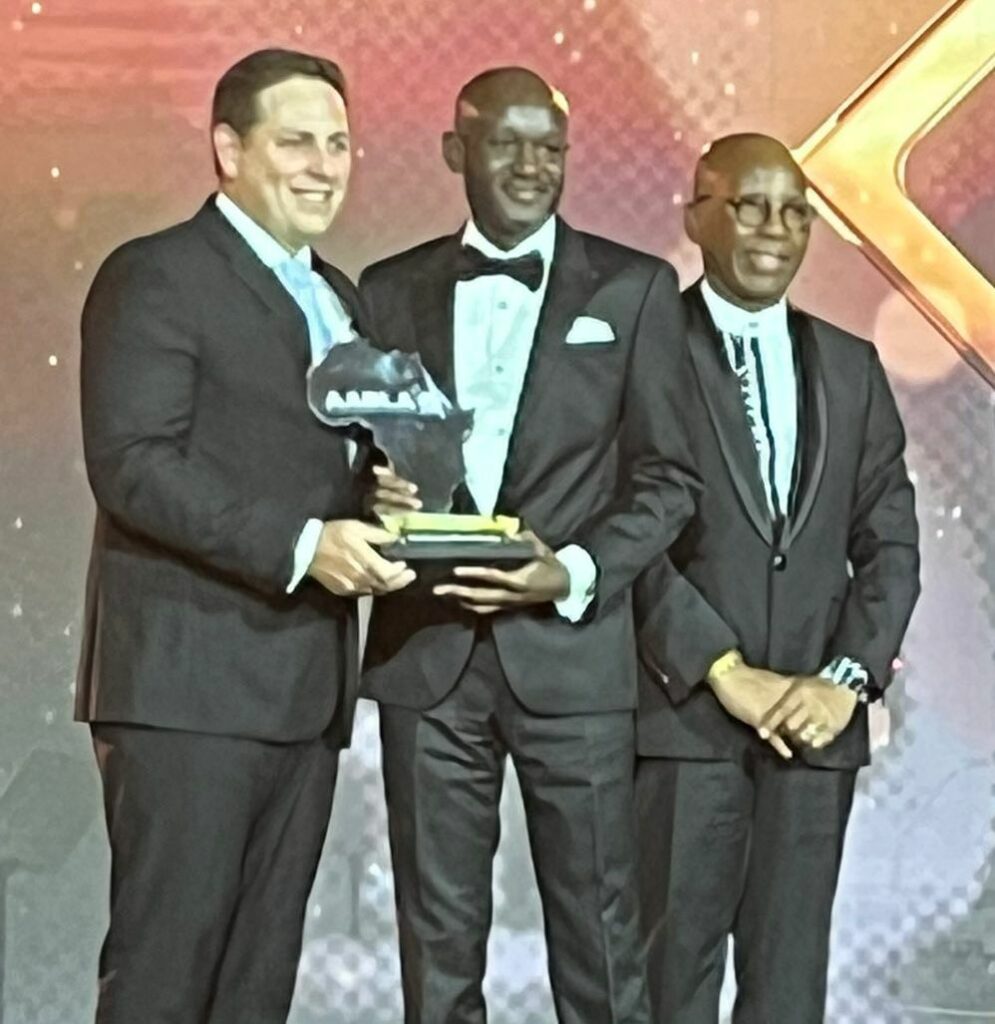 Zenith Bank's CFO, Mukhtar Adam named Chief Financial Officer of the year at the All Africa Business Leaders Awards