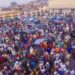 Heroic homecoming: Mammoth crowd storm Okene streets to welcome Yahaya Bello