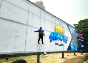 Popular skit maker Sabinus suspends himself from billboard