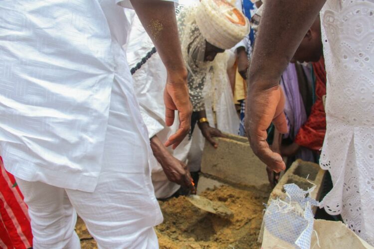 Primate Ayodele lays foundation of Mosque building, commissions bakery