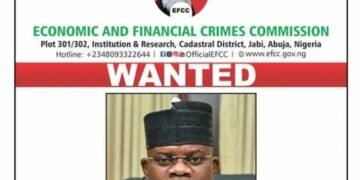 N80bn ‘financial crime’: EFCC declares Yahaya Bello wanted