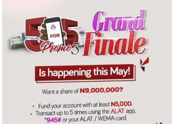 Wema Bank 5 for 5 Promo Season 3 grand finale set to hold in Lagos