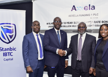 Stanbic IBTC Capital, lead issuing house for Axxela Funding 1 PLC’s ₦16.4b 10-Year Series 1 Fixed Rate Bond