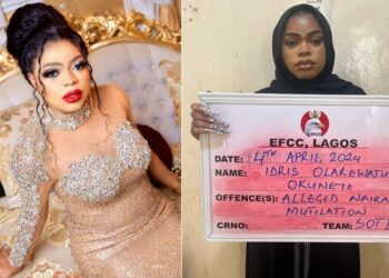 Bobrisky convicted of Naira abuse, to be sentenced April 9