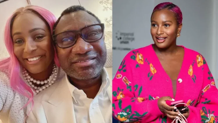 Otedola hails daughter, DJ Cuppy over appointment by British monarchy