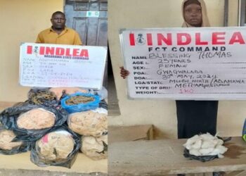 NDLEA nabs 70-year-old man, 25-year-old woman for drug dealing