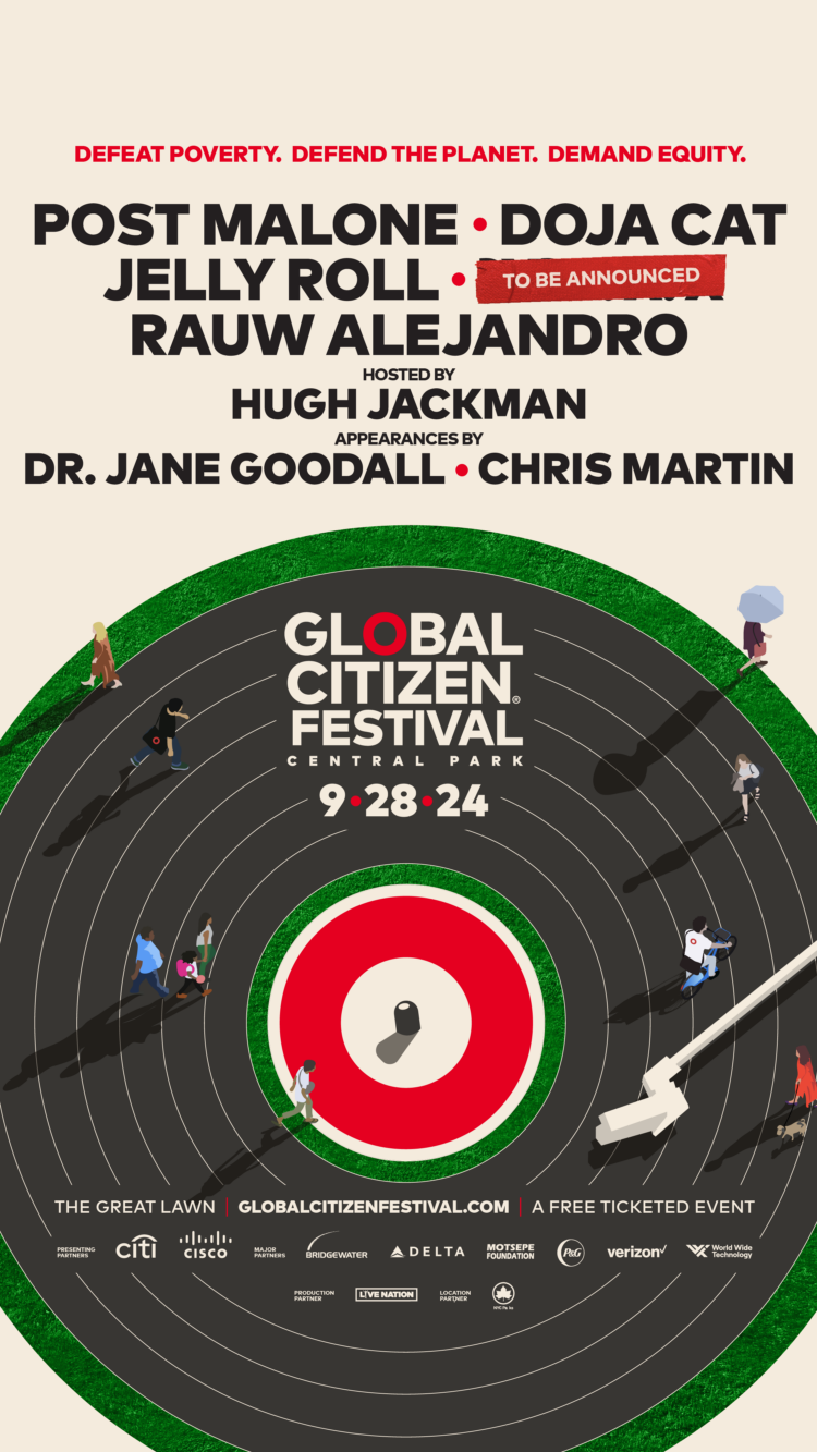 Doja Cat and Post Malone to headline Global Citizen Festival in New York City on September 28