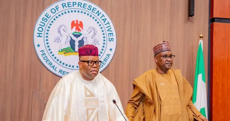 Minimum wage: Akpabio, Tajudeen Abbas in close-door meeting with labour leaders