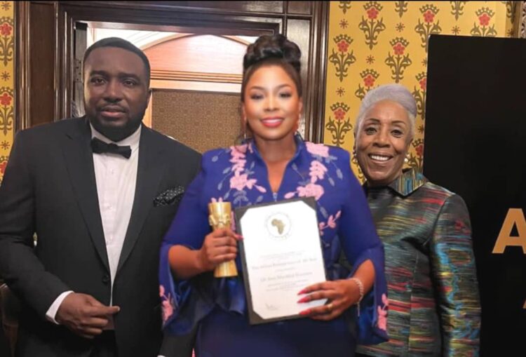 Optiva Capital’s Dr. Jane Kimemia celebrated as Pan African Entrepreneur of the Year at House of Lords, UK