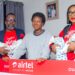 Airtel presents cheques to infant quadruplets, celebrates meaningful CSR