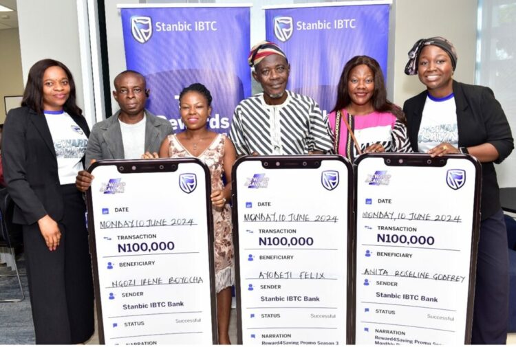 Millionaires emerge in the Stanbic IBTC Bank Reward4Saving Promo quarterly draw