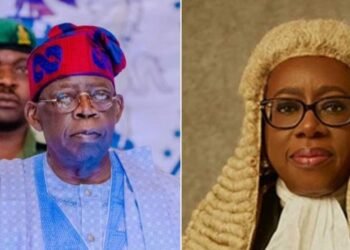 Tinubu swears in Kekere-Ekun as acting CJN — second female in history