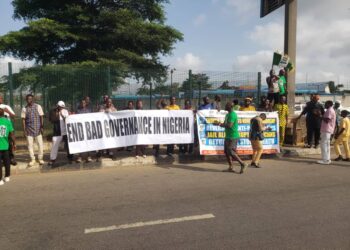 Despite Tinubu’s address, protesters stormed out for Day 4 of ‘hunger’ protest