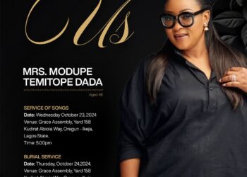 AFRIMA president Mike Dada’s wife dies after brief illness 