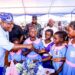 Obasa @52: Photos as Lagos Speaker celebrates with school kids
