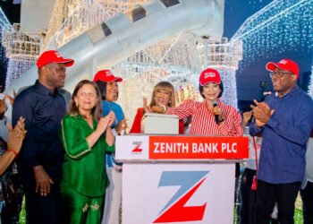 Zenith Bank lights up Ajose Adeogun Street,  ushering in the yuletide season 