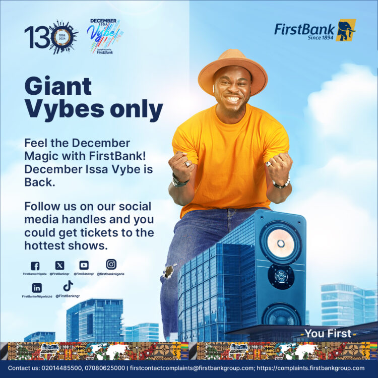 FirstBank kicks off DecemberissaVybe 2024 with Kenny Blaq’s ‘Reckless’ Musicomedy