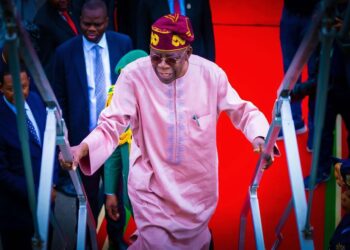 President Tinubu arrives Lagos for Christmas & New Year Holidays