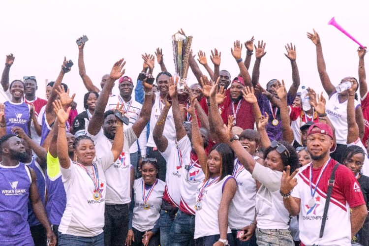 Wema Bank emerges overall winner for the third time at Nigeria Bankers Game 2024