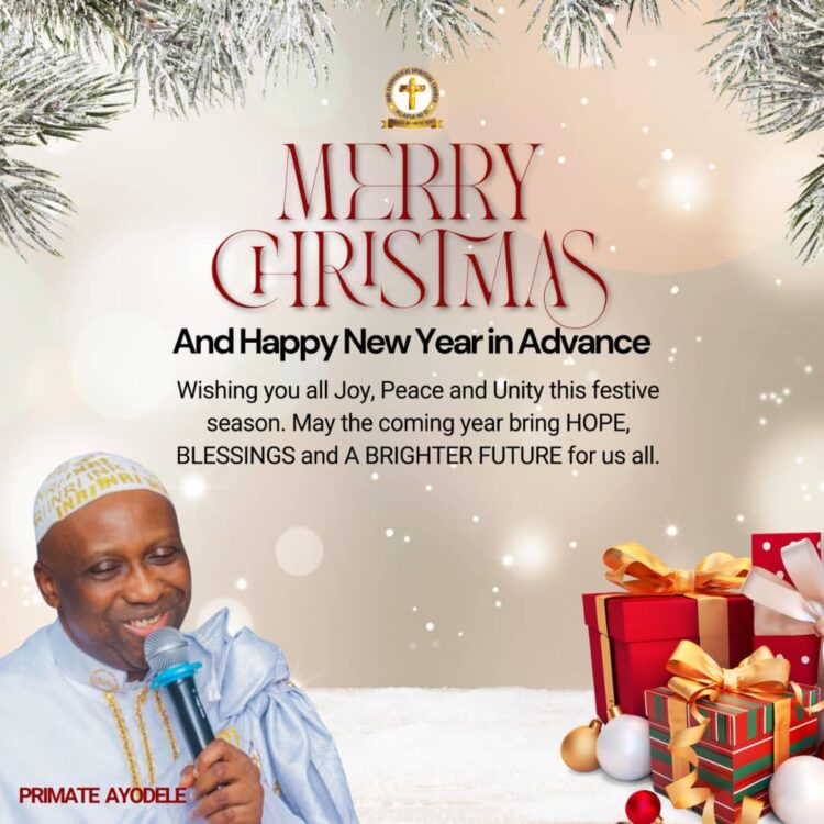 Christmas: Primate Ayodele urges Christians to embrace love and compassion