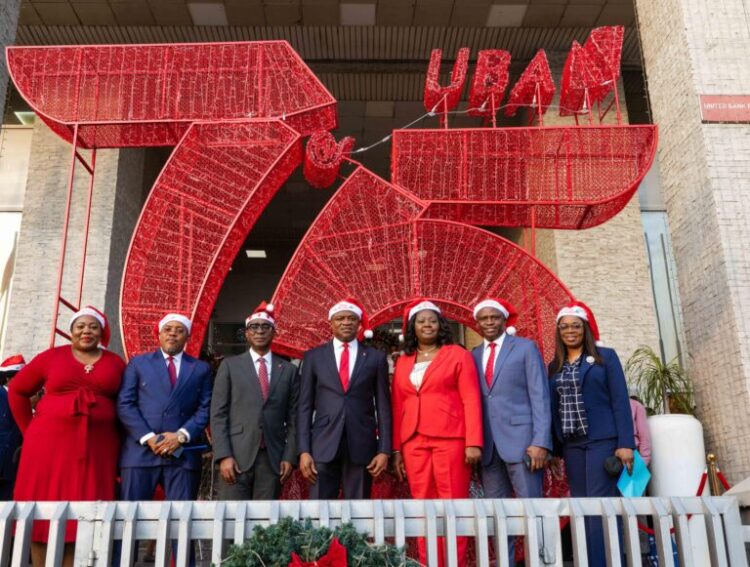 UBA Heralds Festive Season, lights up Lagos Marina Garden