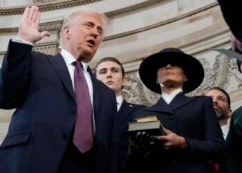 Trump takes oath of office as 47th US President
