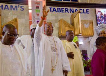 Otun Asiwaju Onigbagbo of Remoland, Emmanuelking honours Otunba Gbenga Daniel