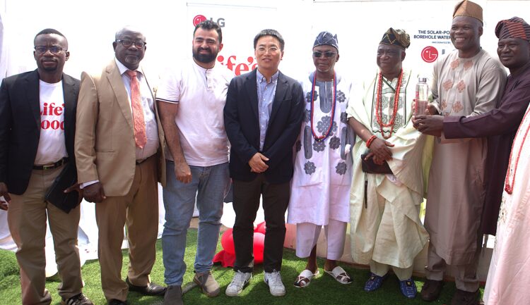 “LG Electronics fulfills commitment to sustainability by providing clean water to Ayeye Community in Nigeria”