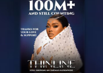 Mercy Aigbe, excited as movie, Thinline, rakes in N100 million in cinemas