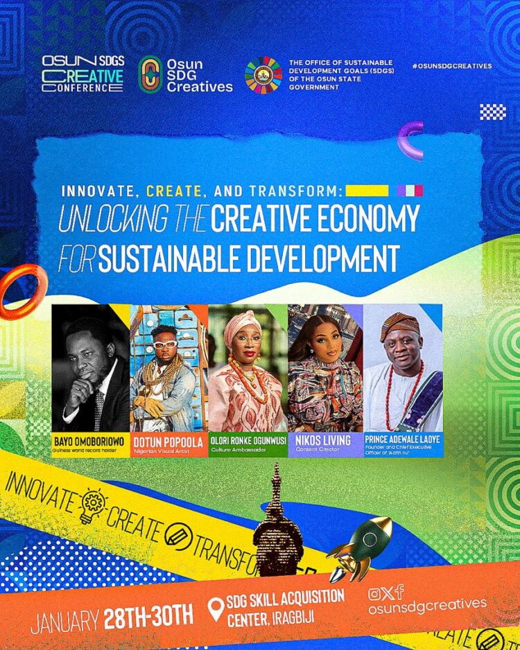 Osun leads in creative economy with 2025 SDG Conference