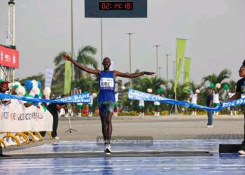 JUST IN: Kenya’s Edwin Kibet wins 2025 Access Bank Lagos City Marathon