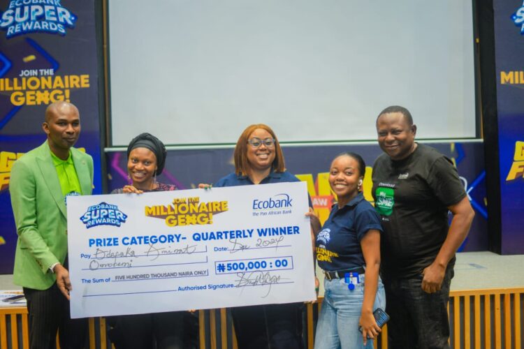 Ecobank Super Reward Promo: Winners take home N42m in total prize money