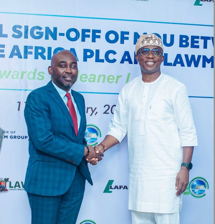 Lafarge signs MoU with Lagos govt on solid waste management