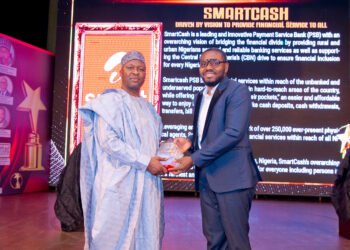 Smartcash PSB wins Outstanding Payment Service Bank at New Telegraph Awards