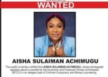 EFCC declares Billionaire Businesswoman Aisha Achimugu wanted