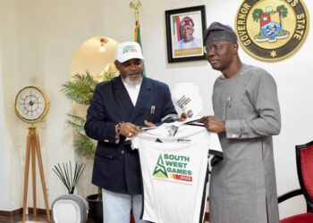 Lagos Governor, Babajide Sanwo-Olu endorses South-West Games 2025