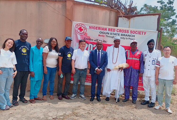 Chinese Red Cross delegation visits Ogun counterpart