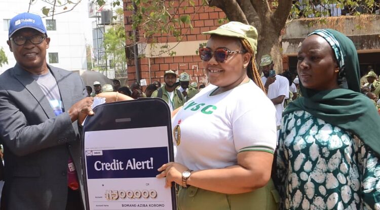 Fidelity splashes millions of Naira on Youth Corps members with GAIM 6