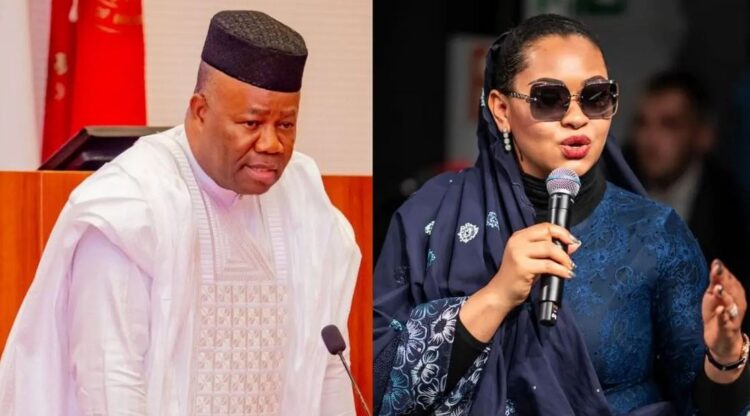 Natasha drags Akpabio to UN, exposes Senate President over alleged sexual harassment