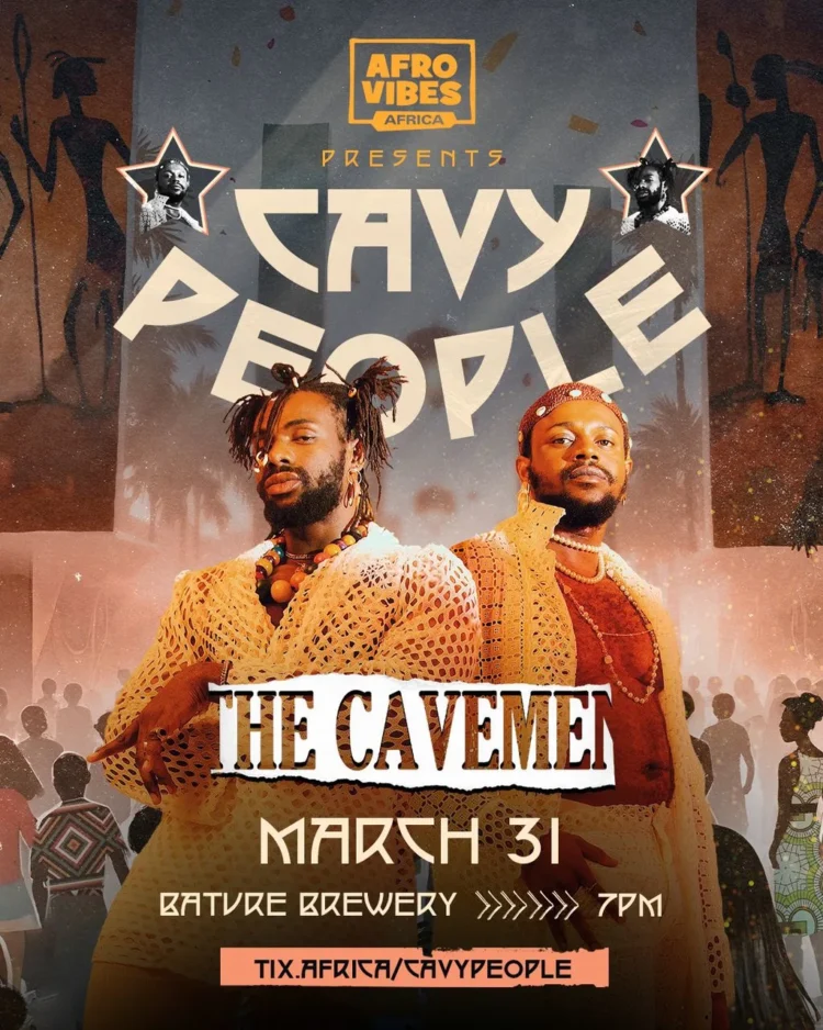 Ruger at Terra Kulture, Cavy People featuring The Cavemen, and 3 other Elevents to look forward to this Weekend