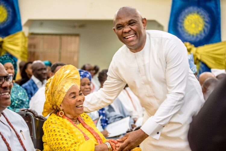UBA chairman, Tony Elumelu celebrates mother at 97